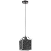 Rabalux Samilo lampa wisząca 1x40 W czarna 72217