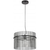 Rabalux Inesa lampa wisząca 1x40 W czarna-przydymiona 72261
