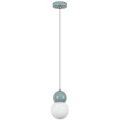 Rabalux Gellia lampa wisząca 1x38 W biała-niebieska 72279