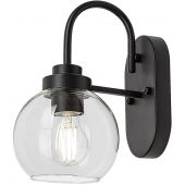 Rabalux Tirina kinkiet 1x15W czarny mat 75005