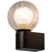 Rabalux Colzar kinkiet 1x3,5 W czarny-przezroczysty 75021