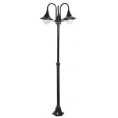 Rabalux Konstanz lampa stojąca zewnętrzna 3x100 W czarna 8248