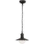 Rabalux Oslo lampa wisząca zewnętrzna 1x60 W czarna 8717