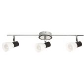 Rabalux Ati lampa podsufitowa 3x40 W biała-czarna 5978