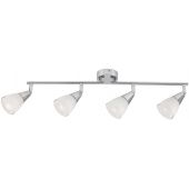 Rabalux Nicolette lampa podsufitowa 4x40 W biała-chrom 6770