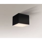Shilo Suwa lampa podsufitowa 1x10W LED czarna 1175