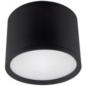 Strühm Rolen lampa podsufitowa 1x7 W czarna 03780