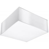 Sollux Lighting Horus 25 plafon 1x60W biały połysk SL.0144