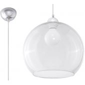 Sollux Lighting Ball lampa wisząca 1x60W przezroczysta SL.0248