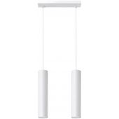 Sollux Lighting Lagos lampa wisząca 2x40W biała SL.0324