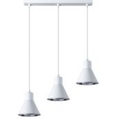 Sollux Lighitng Tazila lampa wisząca 3x60W biała SL.0988