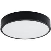 Sollux Lighting Onyx plafon 1x23 W czarny SL.1244