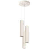 Sollux Lighting Karbon lampa wisząca 3x10 W beżowa SL.1595
