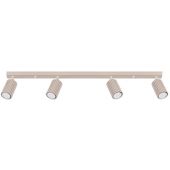 Sollux Lighting Karbon lampa podsufitowa 4x10 W kaszmirowa SL.1765