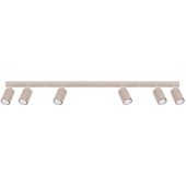 Sollux Lighting Karbon lampa podsufitowa 6x10 W kaszmirowa SL.1766