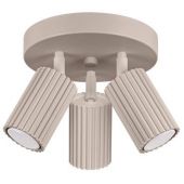 Sollux Lighting Karbon lampa podsufitowa 3x10 W kaszmirowa SL.1768