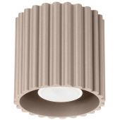Sollux Lighting Aura lampa podsufitowa 1x10 W taupe SL.1814