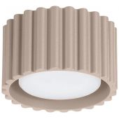 Sollux Lighting Aura lampa podsufitowa 1x10 W taupe SL.1817