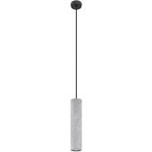 Sollux Lighting Luvo lampa wisząca 1x40W beton/czarna SL.0653