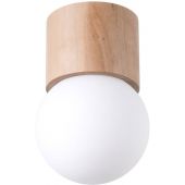 Sollux Lighting Boomo lampa podsufitowa 1x8W naturalne drewno SL.1190