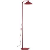 TK Lighting Lume lampa stojąca 1x11W burgund 16214