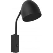 TK Lighting Soho kinkiet 1x15 W czarny 4167