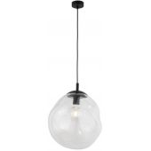 TK Lighting Sol lampa wisząca 1x15 W czarna 4262