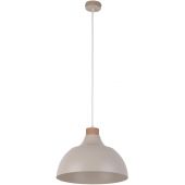 TK Lighting Cap lampa wisząca 1x15W beżowa 5664