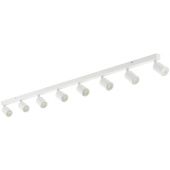 TK Lighting Top lampa podsufitowa 8x10 W biała 6879