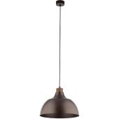 TK Lighting Cap lampa wisząca 1x15 W brązowa 6926