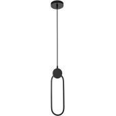 TooLight lampa wisząca 1x24 W czarna OSW-07020