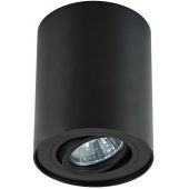 Zuma Line Rondoc lampa podsufitowa 1x50W czarna 20038-BK