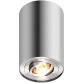 Zuma Line Rondoo lampa podsufitowa 1x50W srebrny szczotkowany 44805