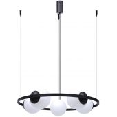 Zuma Line Orbit lampa wisząca 5x40 W czarna 5011