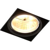 Zuma Line Oneon lampa do zabudowy 1x15 W czarna 94363-BK