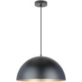 Zuma Line Vela lampa wisząca 1x40 W czarna A8001XL-BK