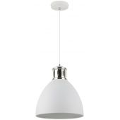 Zuma Line Mensa lampa wisząca 1x40W biały/chrom A8050L-SWH