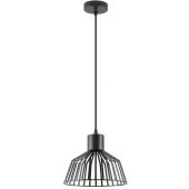 Zuma Line Dolia lampa wisząca 1x40W czarny mat A8078-BK