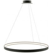 Zuma Line Circle lampa wisząca 1x50 W czarna LA0721/1-BK