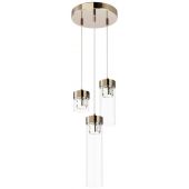 Zuma Line Gem lampa wisząca 3x28W złota P0389-03D-F7AC