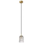 Zuma Line Tazza lampa wisząca 1x40 W przezroczysta-złota P0590-01A-V7AC