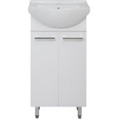 Astor Lupo umywalka z szafką 46 cm białą AM-LUD-453-27