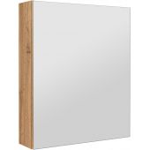 Astor Ida szafka 50x14x60 cm z lustrem dąb AM-MSL-504-0N