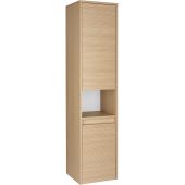 Astor Aria szafka 35x34x153 cm boczna wisząca dąb AM-OTS-220-MW