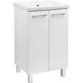 Astor Tania umywalka z szafką 51 cm białą AM-TNU-500-27