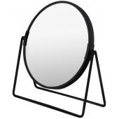 AWD Interior lusterko kosmetyczne 19,5x21,3 cm okrągłe czarny AWD02091468