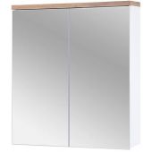 Comad Bali White szafka 60x20x70 cm z lustrem biała BALI WHITE 840 FSC