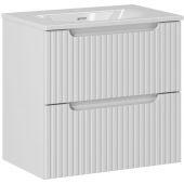Zestaw meblowy Nova White szafka podumywalkowa 60 cm biała z umywalką SET-NOW 60CM S SKY 60