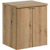 Zestaw Comad Nova Oak szafka z blatem 50 cm wisząca dąb SET-NOA B OAK 50CM D
