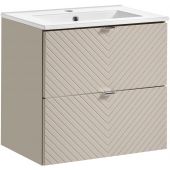 Zestaw Comad Viva Cashmere szafka 60x39x57 cm podumywalkowa wisząca kaszmir z umywalką SET-VIC 60CM S DANCE